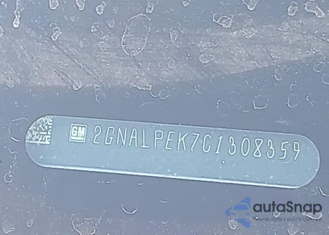 2012 Chevrolet Equinox 2Lt z USA, uszkodzony, nr VIN 2GNALPEK7C1308359